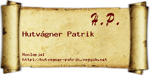 Hutvágner Patrik névjegykártya